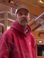 Custom boat builder Dennis Denzin at Island Style Yachts